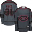 Reebok Montreal Canadiens 31 Men's Carey Price Authentic Storm Cross Check Fashion NHL Jersey