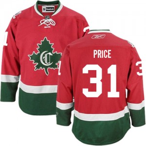 Reebok Montreal Canadiens 31 Women's Carey Price Premier Red New CD Third NHL Jersey