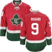 Reebok Montreal Canadiens 9 Men's Maurice Richard Premier Red New CD Third NHL Jersey