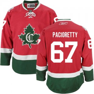 Reebok Montreal Canadiens 67 Men's Max Pacioretty Authentic Red New CD Third NHL Jersey