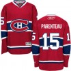 Reebok Montreal Canadiens 15 Men's P. A. Parenteau Premier Red Home NHL Jersey