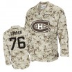 Reebok Montreal Canadiens 76 Men's P.K Subban Authentic Camouflage NHL Jersey