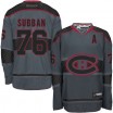 Reebok Montreal Canadiens 76 Men's P.K Subban Premier Storm Cross Check Fashion NHL Jersey