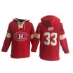 Old Time Hockey Montreal Canadiens 33 Men's Patrick Roy Premier Red Pullover Hoodie NHL Jersey