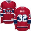 Reebok Montreal Canadiens 32 Men's Travis Moen Premier Red Home NHL Jersey