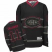 Reebok Montreal Canadiens 11 Men's Brendan Gallagher Authentic Black Ice NHL Jersey