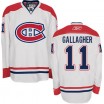 Reebok Montreal Canadiens 11 Youth Brendan Gallagher Authentic White Away NHL Jersey