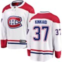 Fanatics Branded Montreal Canadiens Men's Keith Kinkaid Breakaway White Away NHL Jersey