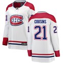 Fanatics Branded Montreal Canadiens Women's Nick Cousins Breakaway White Away NHL Jersey