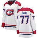 Fanatics Branded Montreal Canadiens Women's Kirby Dach Breakaway White Away NHL Jersey