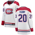 Fanatics Branded Montreal Canadiens Women's Cale Fleury Breakaway White ized Away NHL Jersey