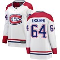 Fanatics Branded Montreal Canadiens Women's Otto Leskinen Breakaway White Away NHL Jersey