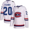 Adidas Montreal Canadiens Men's Cale Fleury Authentic White ized 2017 100 Classic NHL Jersey