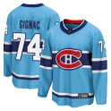 Fanatics Branded Montreal Canadiens Men's Brandon Gignac Breakaway Light Blue Special Edition 2.0 NHL Jersey