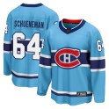 Fanatics Branded Montreal Canadiens Men's Corey Schueneman Breakaway Light Blue Special Edition 2.0 NHL Jersey