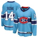 Fanatics Branded Montreal Canadiens Youth Nick Suzuki Breakaway Light Blue Special Edition 2.0 NHL Jersey