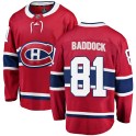 Fanatics Branded Montreal Canadiens Men's Brandon Baddock Breakaway Red Home NHL Jersey
