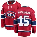 Fanatics Branded Montreal Canadiens Men's Jesperi Kotkaniemi Breakaway Red Home NHL Jersey