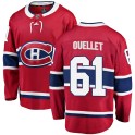 Fanatics Branded Montreal Canadiens Men's Xavier Ouellet Breakaway Red Home NHL Jersey