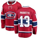 Fanatics Branded Montreal Canadiens Men's Cedric Paquette Breakaway Red Home NHL Jersey