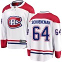 Fanatics Branded Montreal Canadiens Youth Corey Schueneman Breakaway White Away NHL Jersey