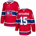 Adidas Montreal Canadiens Men's Jesperi Kotkaniemi Authentic Red Home NHL Jersey