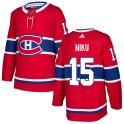Adidas Montreal Canadiens Men's Sami Niku Authentic Red Home NHL Jersey