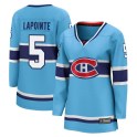 Fanatics Branded Montreal Canadiens Women's Guy Lapointe Breakaway Light Blue Special Edition 2.0 NHL Jersey