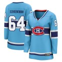 Fanatics Branded Montreal Canadiens Women's Corey Schueneman Breakaway Light Blue Special Edition 2.0 NHL Jersey