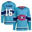 Adidas Montreal Canadiens Men's Henri Richard Authentic Light Blue Reverse Retro 2.0 NHL Jersey