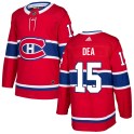 Adidas Montreal Canadiens Youth Jean-Sebastien Dea Authentic Red Home NHL Jersey