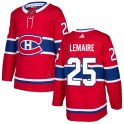 Adidas Montreal Canadiens Youth Jacques Lemaire Authentic Red Home NHL Jersey