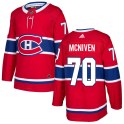 Adidas Montreal Canadiens Youth Michael McNiven Authentic Red Home NHL Jersey