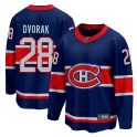 Fanatics Branded Montreal Canadiens Youth Christian Dvorak Breakaway Blue 2020/21 Special Edition NHL Jersey