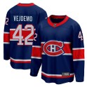 Fanatics Branded Montreal Canadiens Youth Lukas Vejdemo Breakaway Blue 2020/21 Special Edition NHL Jersey
