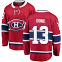 Fanatics Branded Montreal Canadiens Youth Max Domi Breakaway Red Home NHL Jersey