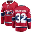 Fanatics Branded Montreal Canadiens Youth Erik Gustafsson Breakaway Red Home NHL Jersey