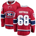 Fanatics Branded Montreal Canadiens Youth Mike Hoffman Breakaway Red Home NHL Jersey