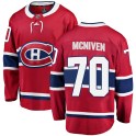 Fanatics Branded Montreal Canadiens Youth Michael McNiven Breakaway Red Home NHL Jersey