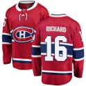 Fanatics Branded Montreal Canadiens Youth Henri Richard Breakaway Red Home NHL Jersey