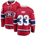 Fanatics Branded Montreal Canadiens Youth Patrick Roy Breakaway Red Home NHL Jersey
