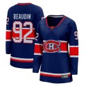 Fanatics Branded Montreal Canadiens Women's Nicolas Beaudin Breakaway Blue 2020/21 Special Edition NHL Jersey