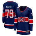 Fanatics Branded Montreal Canadiens Women's Andrei Markov Breakaway Blue 2020/21 Special Edition NHL Jersey