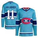 Adidas Montreal Canadiens Youth Brendan Gallagher Authentic Light Blue Reverse Retro 2.0 NHL Jersey