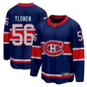 Fanatics Branded Montreal Canadiens Men's Jesse Ylonen Breakaway Blue 2020/21 Special Edition NHL Jersey