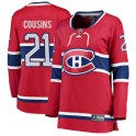 Fanatics Branded Montreal Canadiens Women's Nick Cousins Breakaway Red Home NHL Jersey