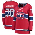 Fanatics Branded Montreal Canadiens Women's Michael McNiven Breakaway Red Home NHL Jersey