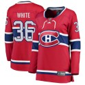 Fanatics Branded Montreal Canadiens Women's Colin White Breakaway White Red Home NHL Jersey