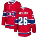 Adidas Montreal Canadiens Men's Mats Naslund Authentic Red NHL Jersey