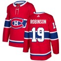 Adidas Montreal Canadiens Youth Larry Robinson Authentic Red Home NHL Jersey
